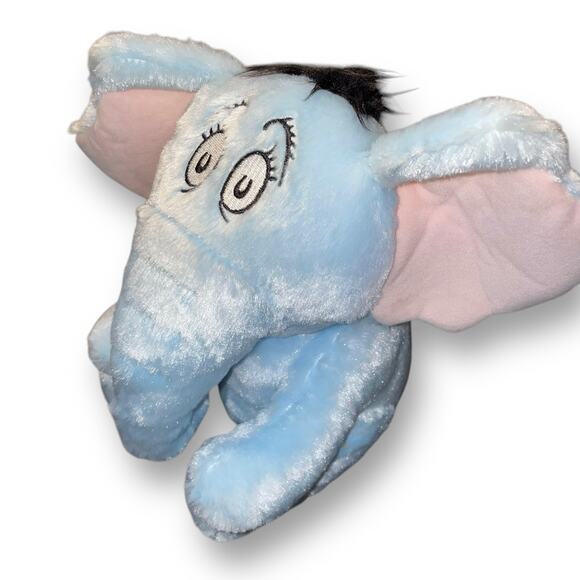 Kohls Cares Plush Elephant Horton Hears Who Blue Stuffed Animal Nursery Gift 11" - Picture 3 of 11